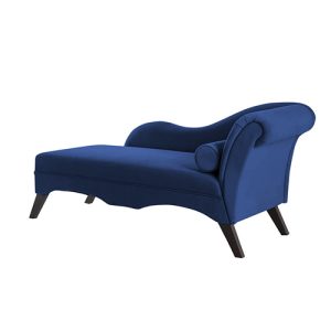 Modern Scroll RHS Chaise Lounger