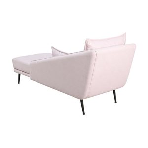 Berra Chaise Lounger In Blush Color
