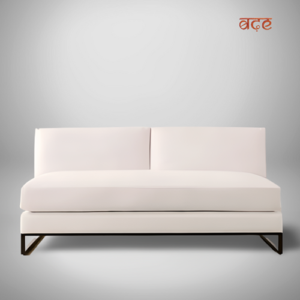 Armless Urban Style Two Seater Sofa