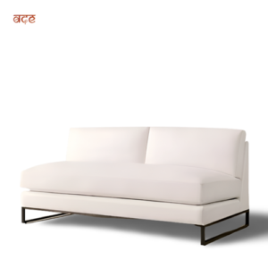 Armless Urban Style Two Seater Sofa
