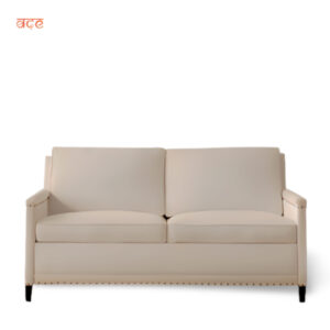 Urban Slim Style Brass Pins Sofa Two Seater