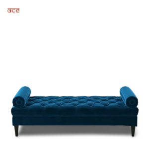 Flotedge Urban Style Upholstered Bench (Blue)