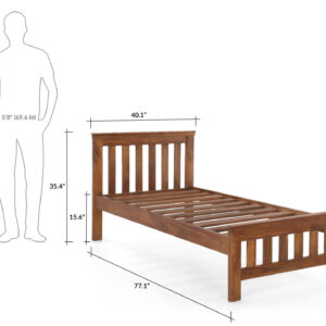 Yuriko Bed, Single